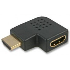90 Degree Flat HDMI Socket to Plug Adaptor